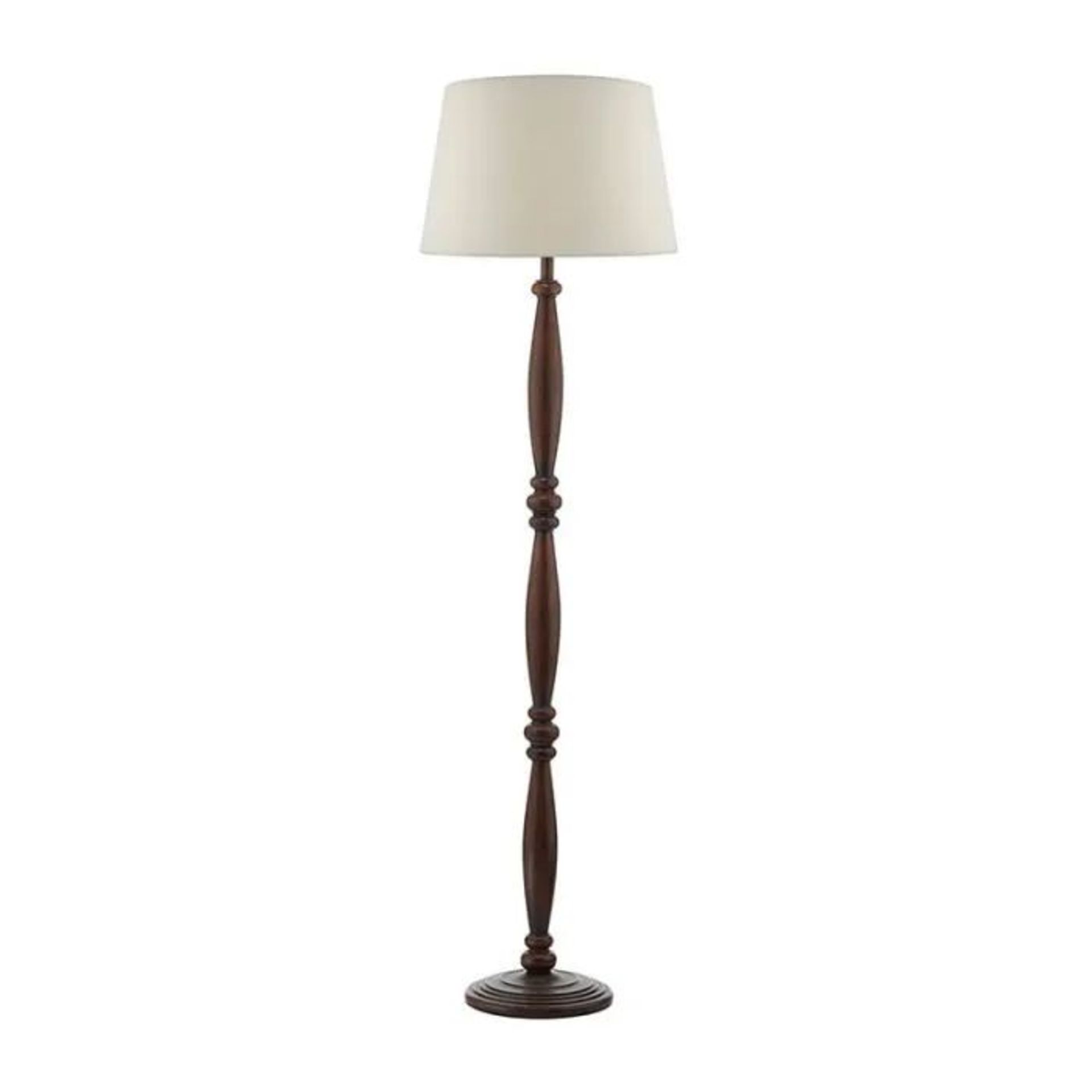 ClassicLiving, Bergstrom 130cm Standard Floor Lamp Base (DARK WOOD FINISH) (BASE ONLY) - RRP £103.99 - Image 2 of 2