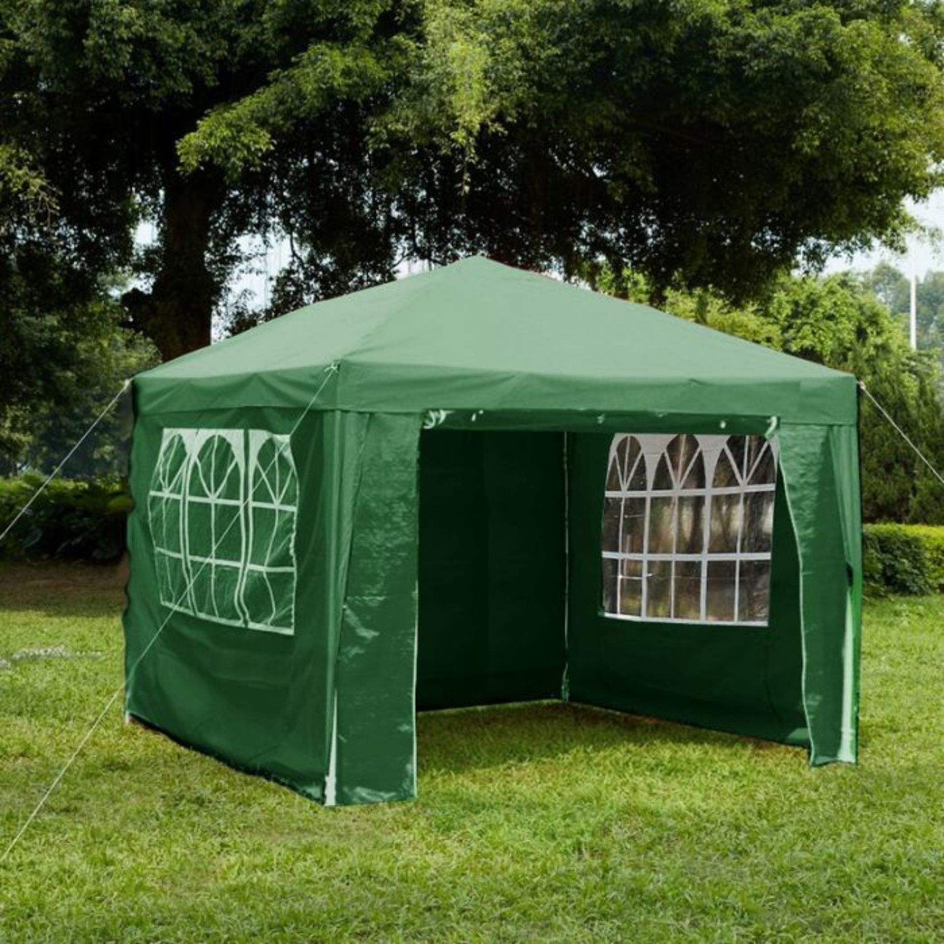 Sol 72 Outdoor, Shapiro 3 x 3m Metal Party Tent (BOXED, RETURN, NOT CHECKED) RRP -£66.99 (27533/8 -