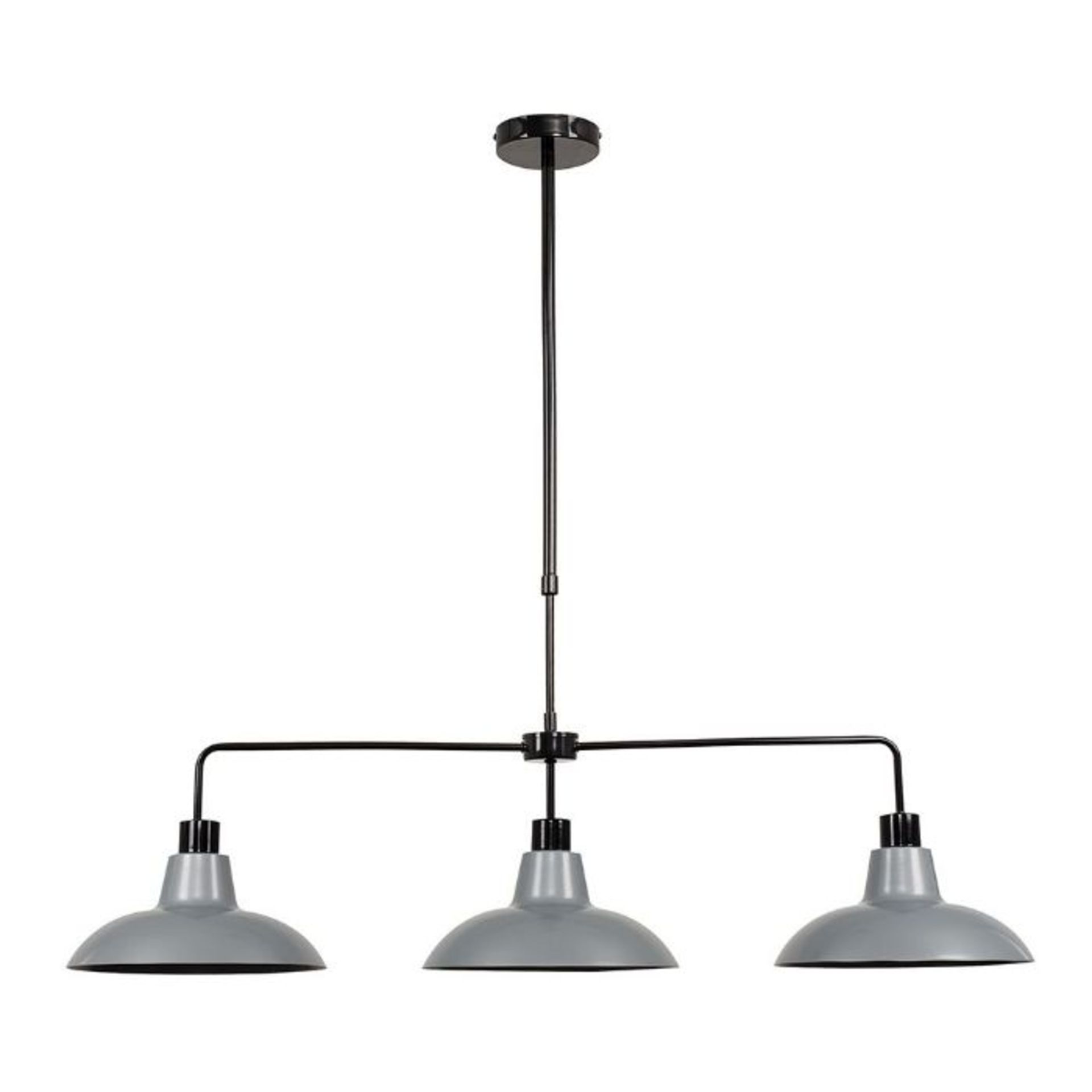 Huckleberry Black 3 Way Over Table Light (BLACK) (SHADES NOT INCLUDED) (27043/44)