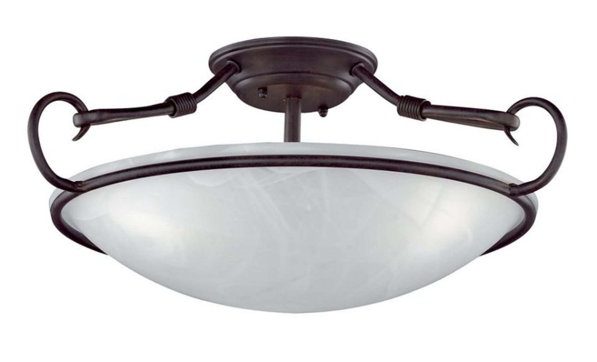 FISCHER & HONSEL Deckenleuchte Semi Flush Mount (6695/34)