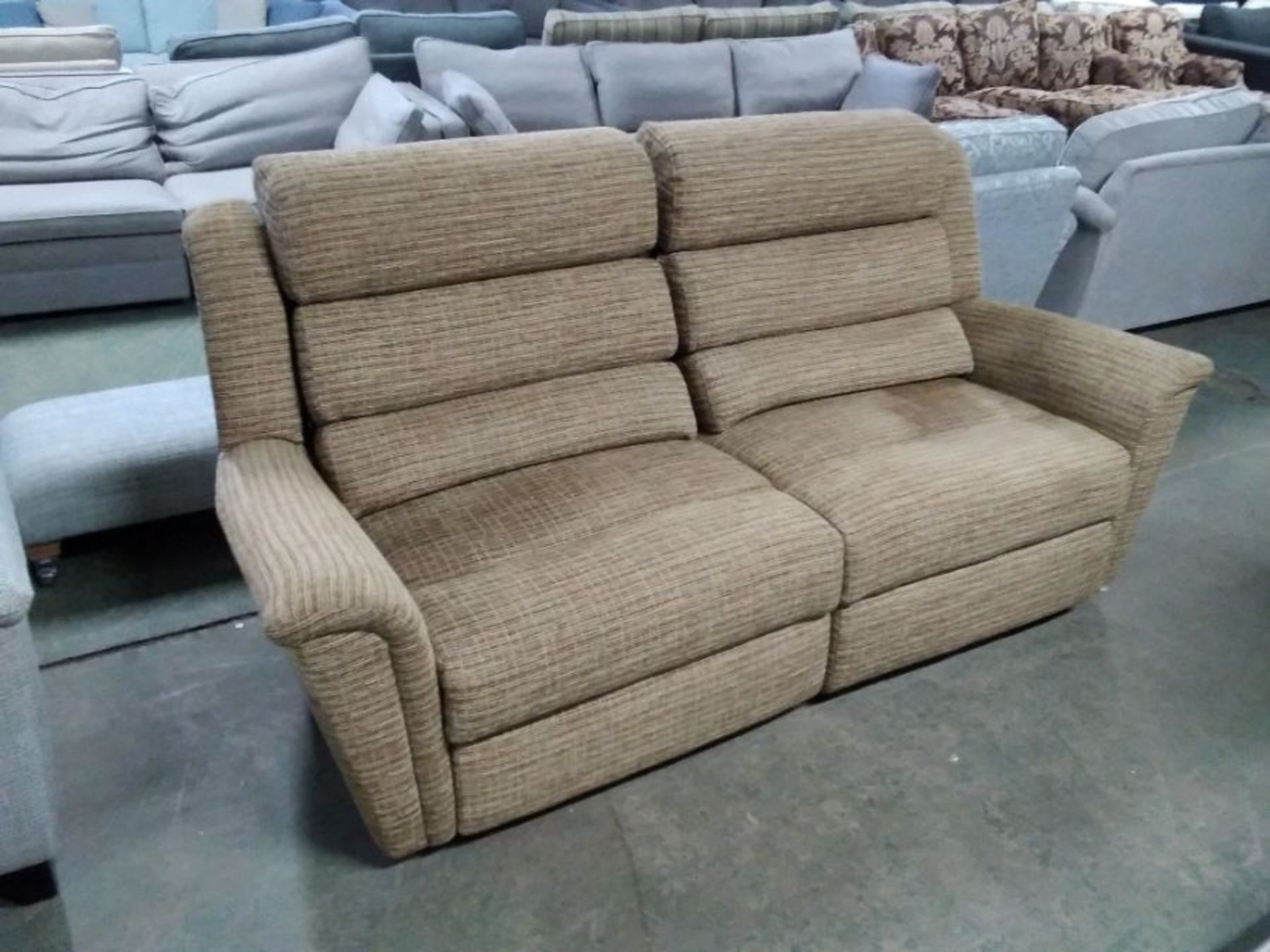 BISCUIT ELECTRIC RECLINING 3 SEATER (TROO2858-WO11