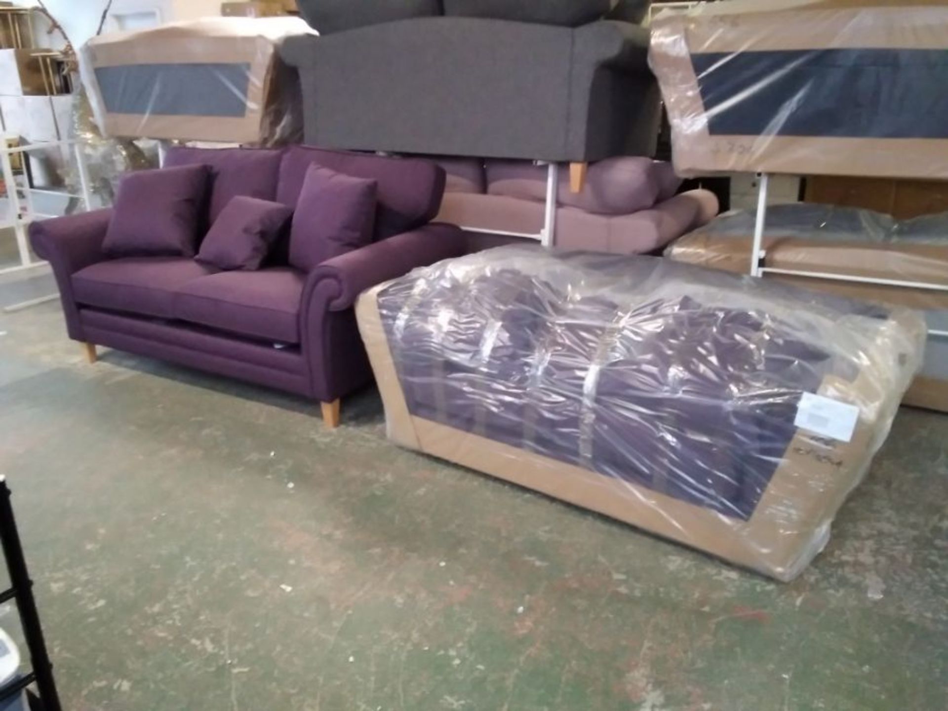 EX SHOWROOM MOSTA AOSTA PURPLE 3 SEATER AND 2 SEATER