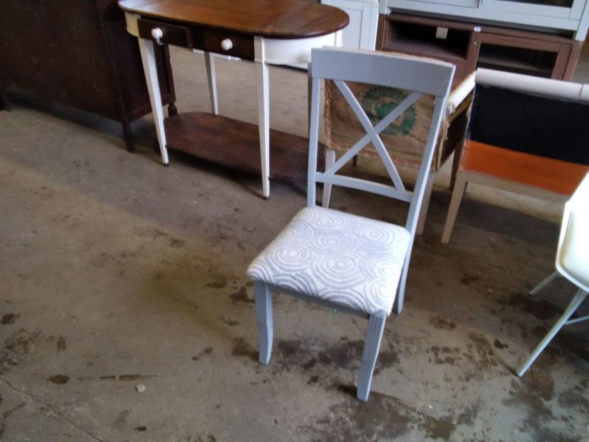 GREY DINING CHAIR