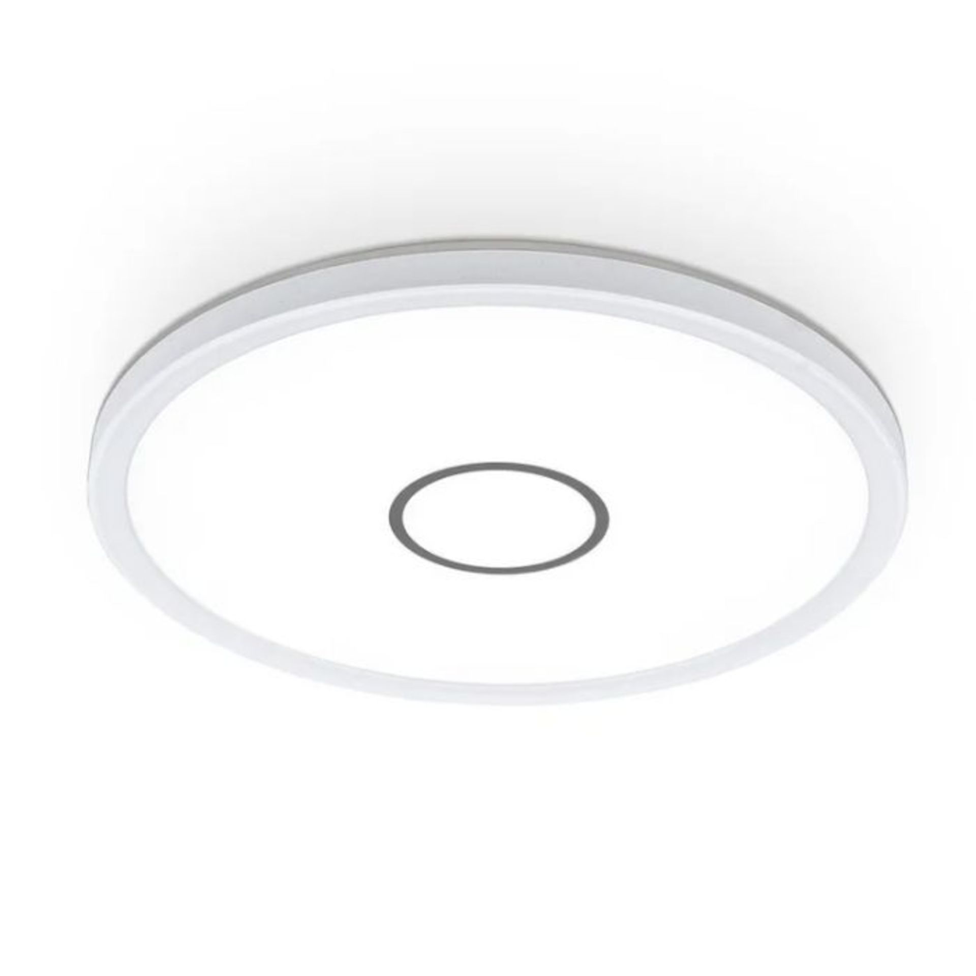 Latitude Run, Harth 1-Light 29.3cm LED Flush Mount (WHITE FINISH) - RRP £73.99 (BCIC1212 - 29050/4)