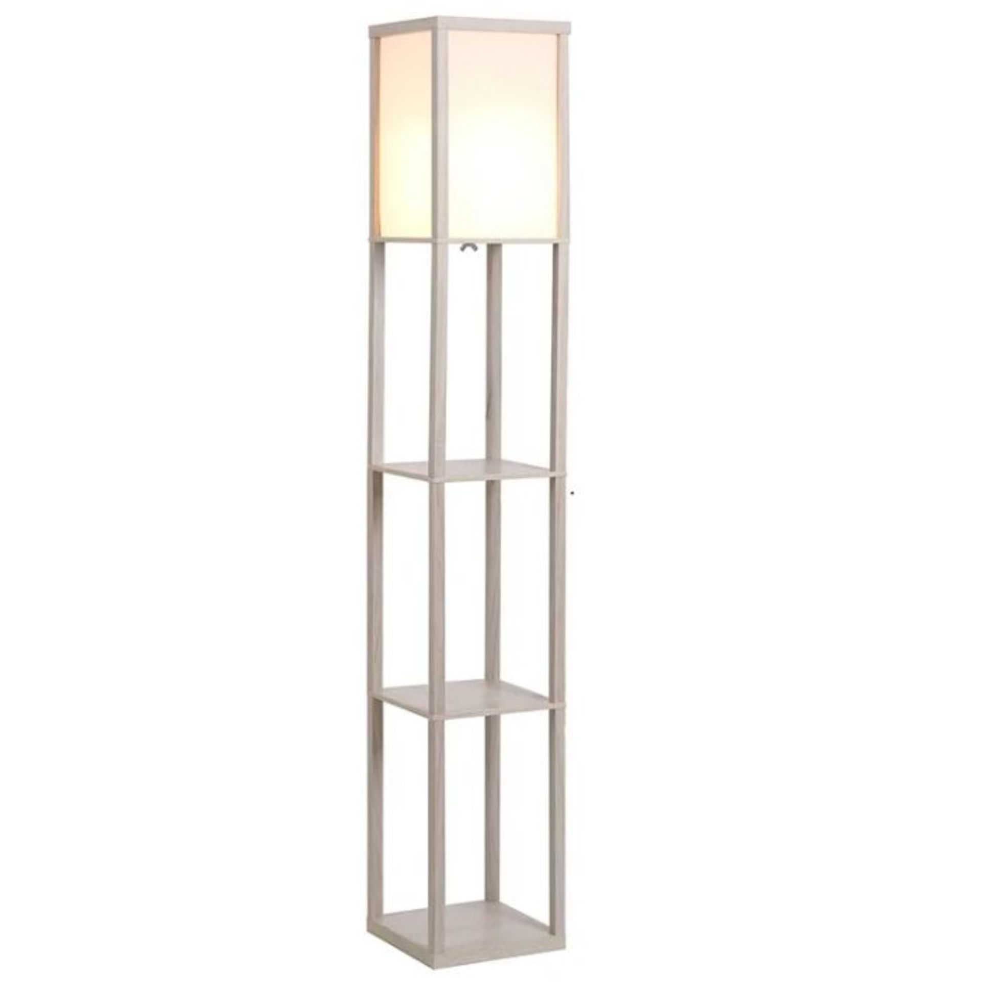 Ebern Designs, Retweet Tripod Floor Lamp (NATURAL GREY FINISH) - RRP £72.99 (GCQQ2059 - 29360/10)