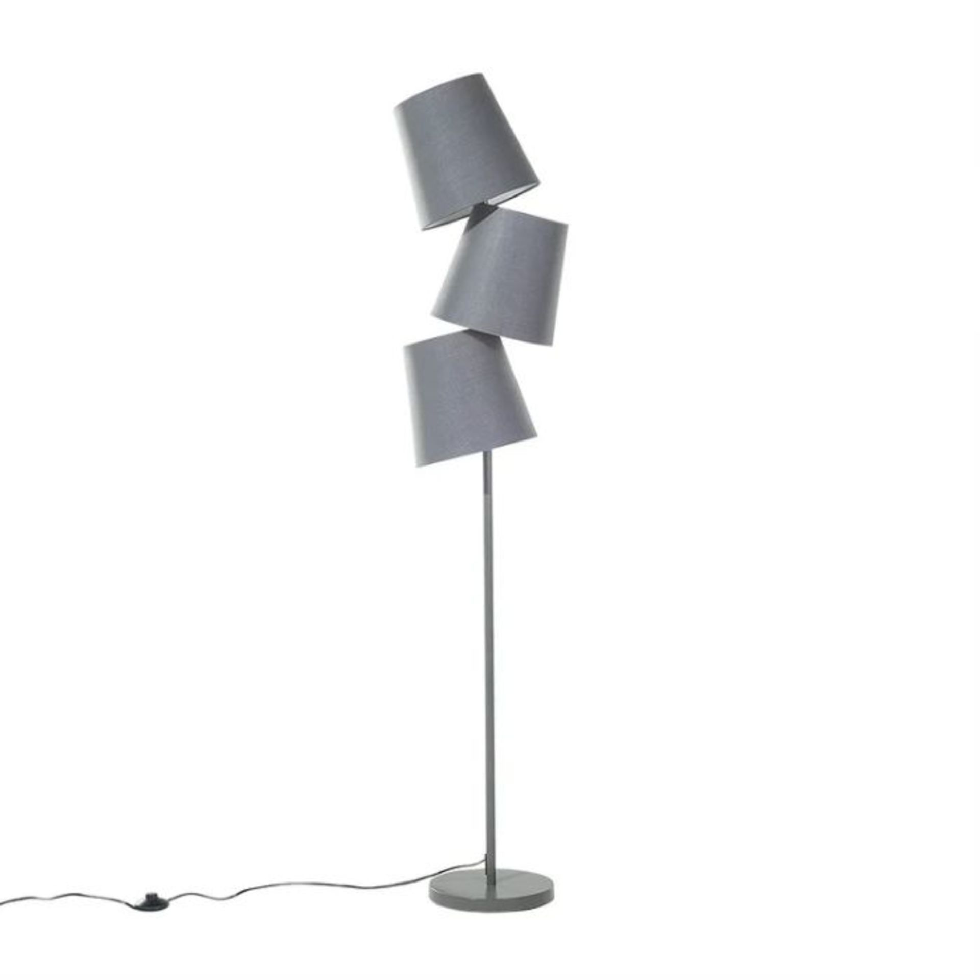 Latitude Run, Aamna 163cm Novelty Floor Lamp (GREY FINISH) - RRP £119.99 (AAJD5677 - 29323/7)