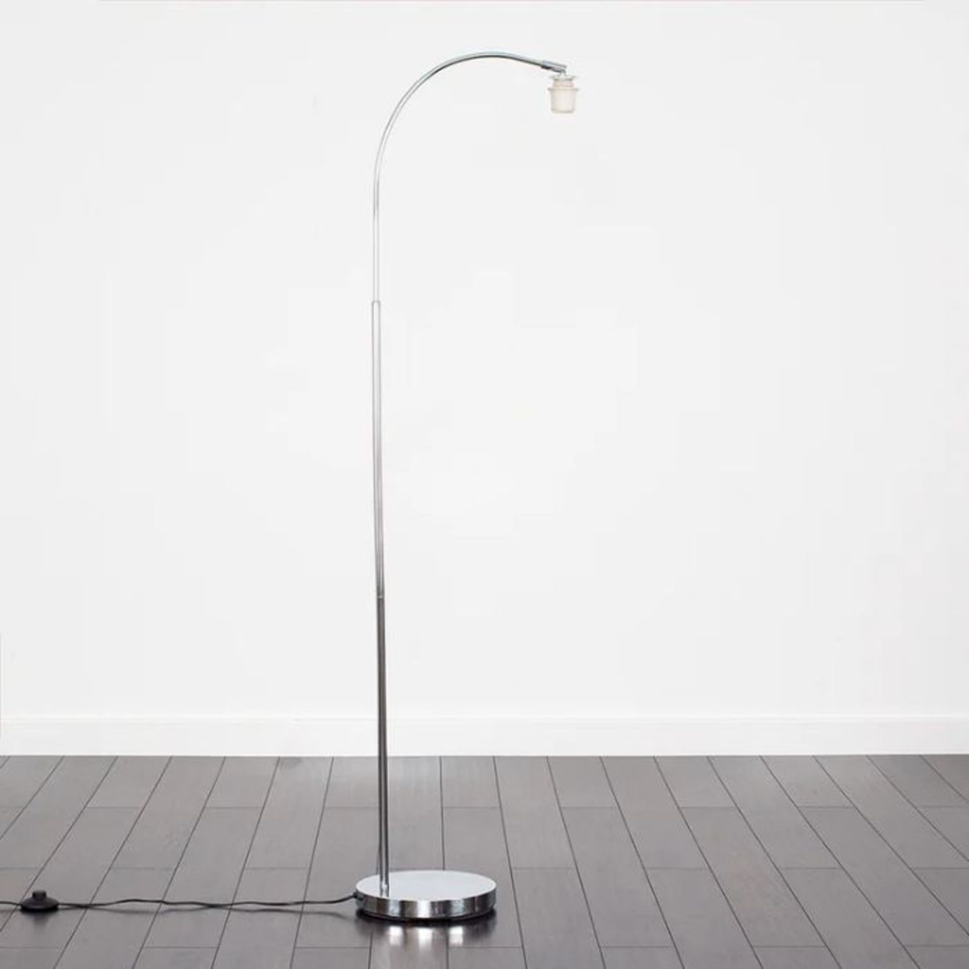Latitude Run, Derosier 150cm Arched Floor Lamp Base (CHROME FINISH) - RRP £30.99 (MSUN4546 - 29359/