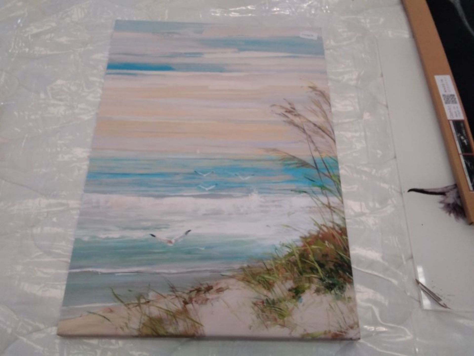 Beachcrest Home,Beach At Dusk - Wrapped Canvas Painting (U000258215) RRP -£56.99 (29558/39 -