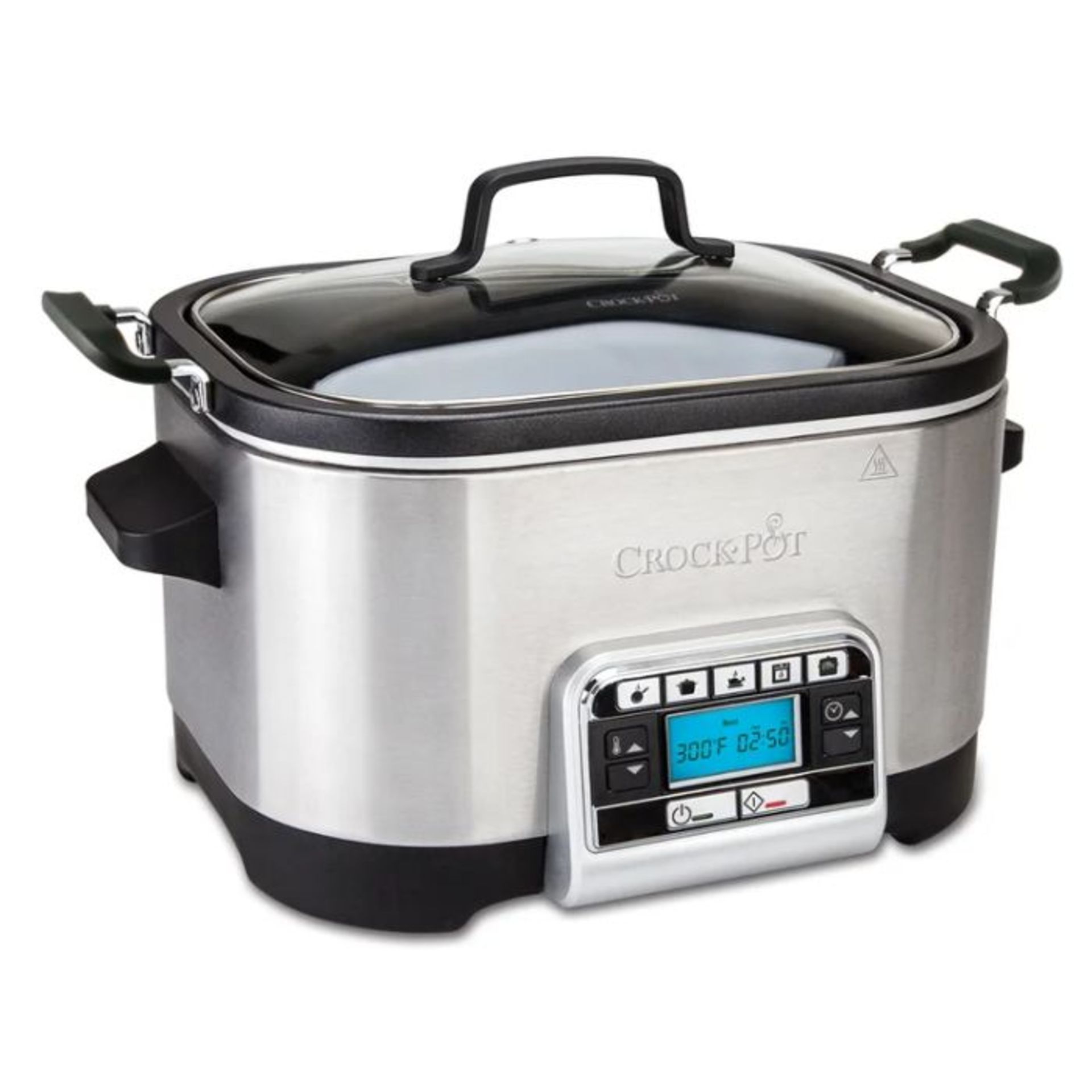Crock-Pot, Crock-Pot 5.6 L Stainless Steel Digital Slow and Multi-Cooker (NOT TESTED) - RRP £137.