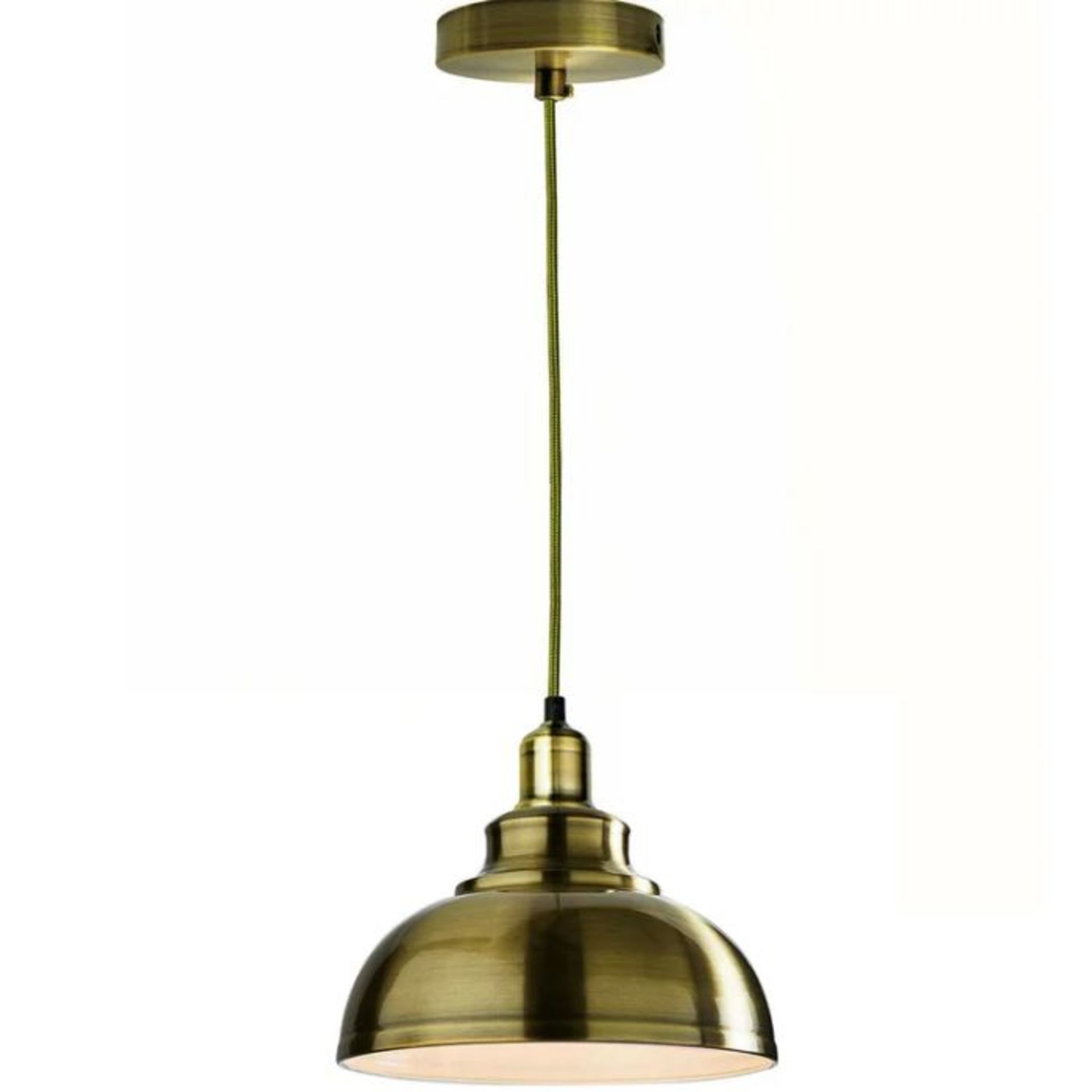 Williston Forge, Reinert 1 - Light Dome LED Pendant (GOLD FINISH) - RRP £42.99(JDKS1882 - 29553/34)