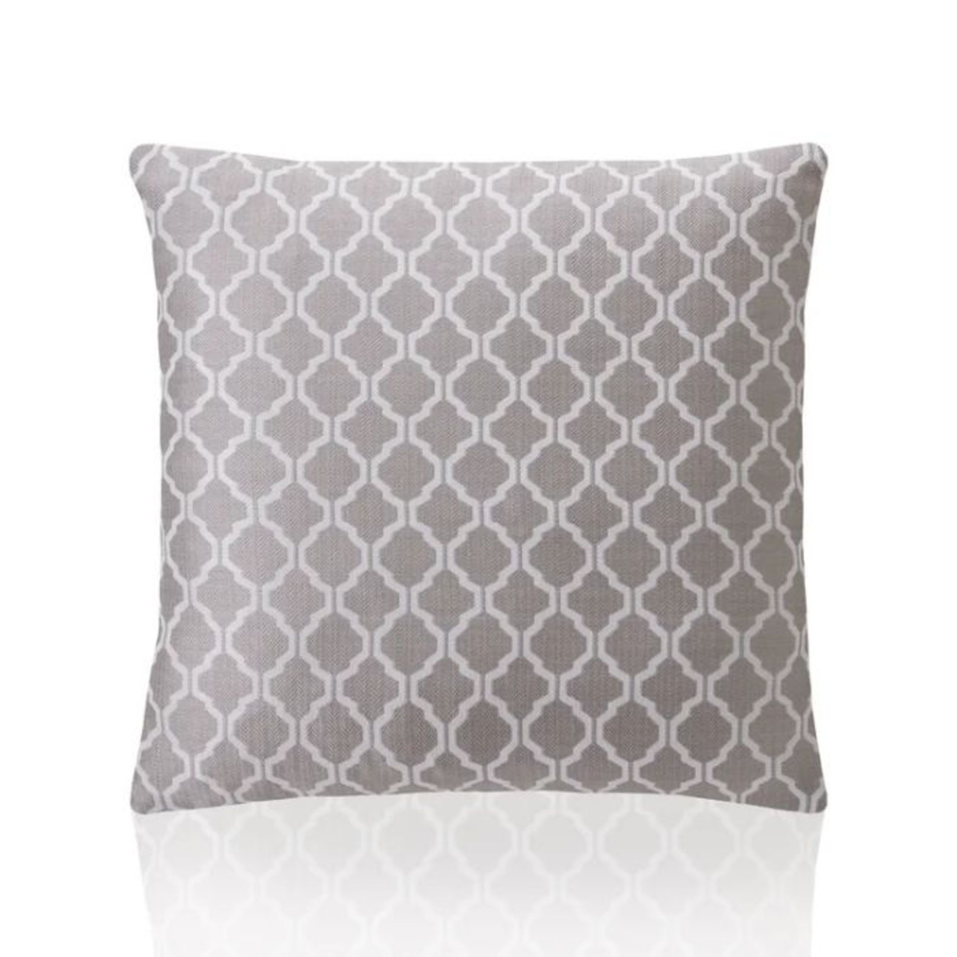 Zipcode Design, Judith Geometric Cushion with Filling (LATTE) (45cm) - RRP£9.71(ANSY1076 - 29435/8)
