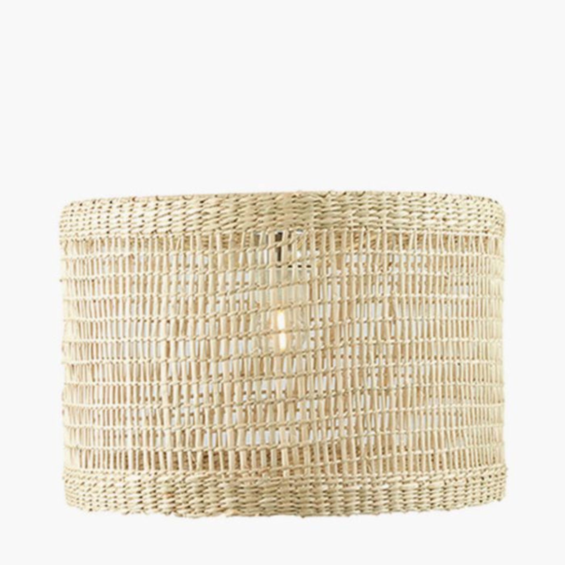 Fernleaf, 35cm Natural Seagrass Woven Shade - RRP £55.99(OBSC2608 - 29553/18)