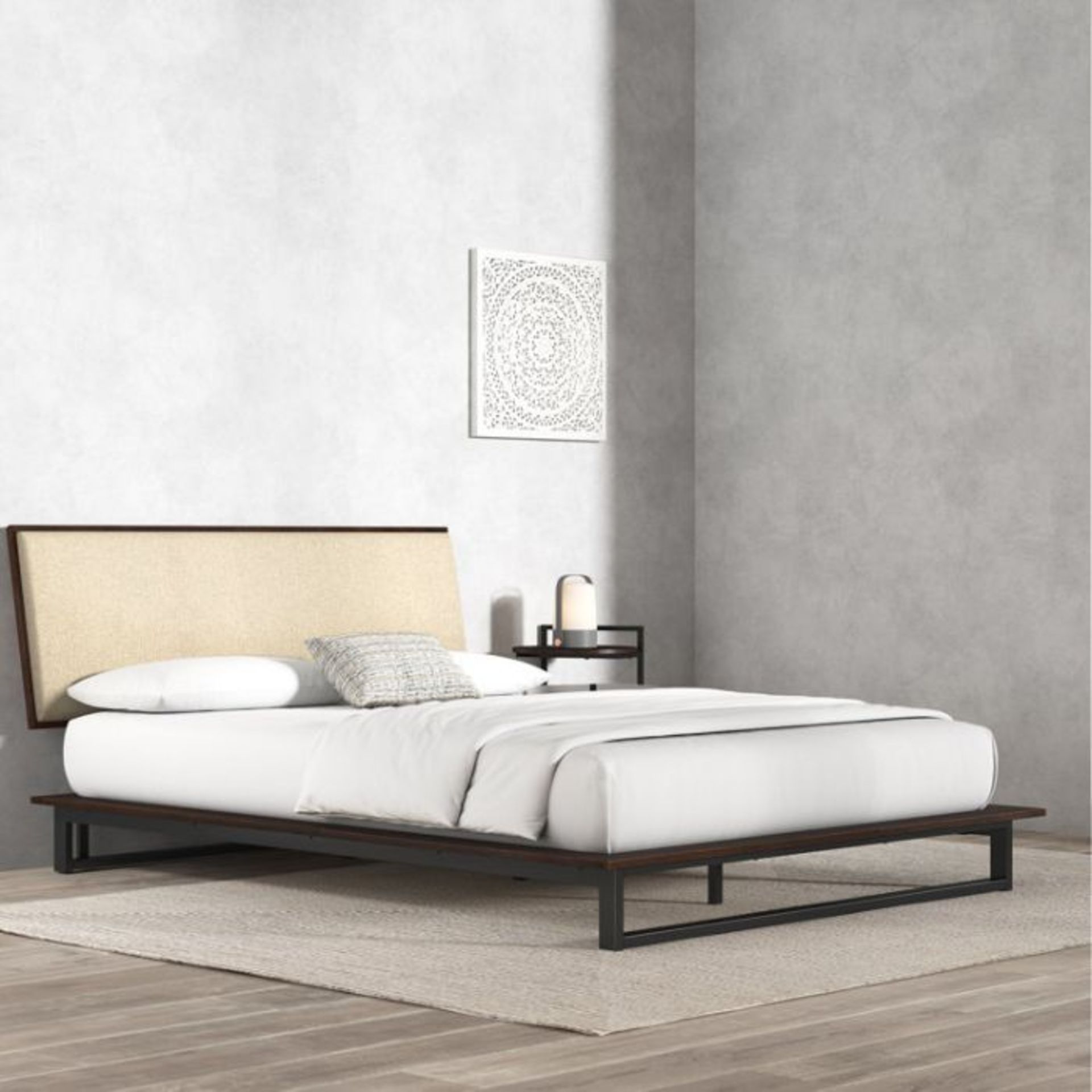 17 Stories,Geraldeen Upholstered Platform Bed (U00