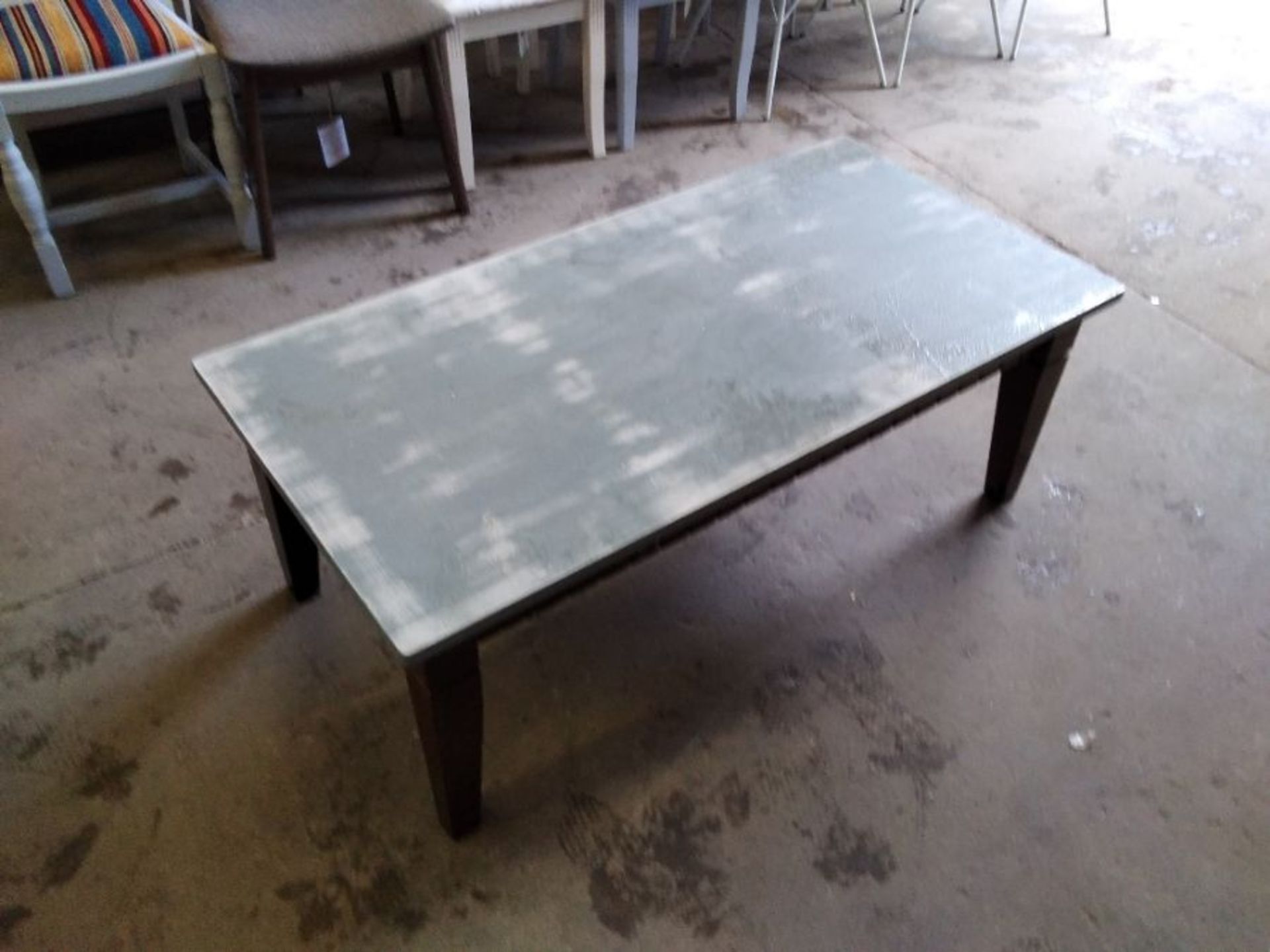 PAINTED COFFEE TABLE
