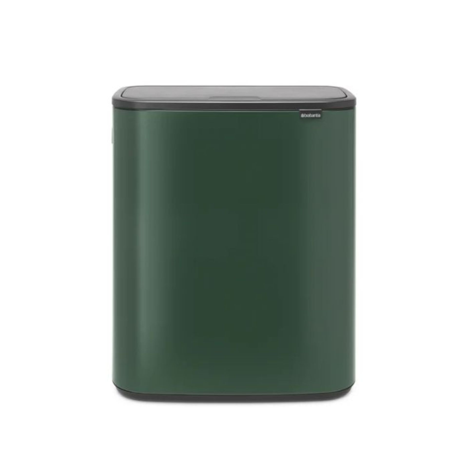 Brabantia, Bo 60 Litre Touch Top Multi-Compartments Rubbish & Recycling Bin (PINE GREEN) (BOXED, NOT