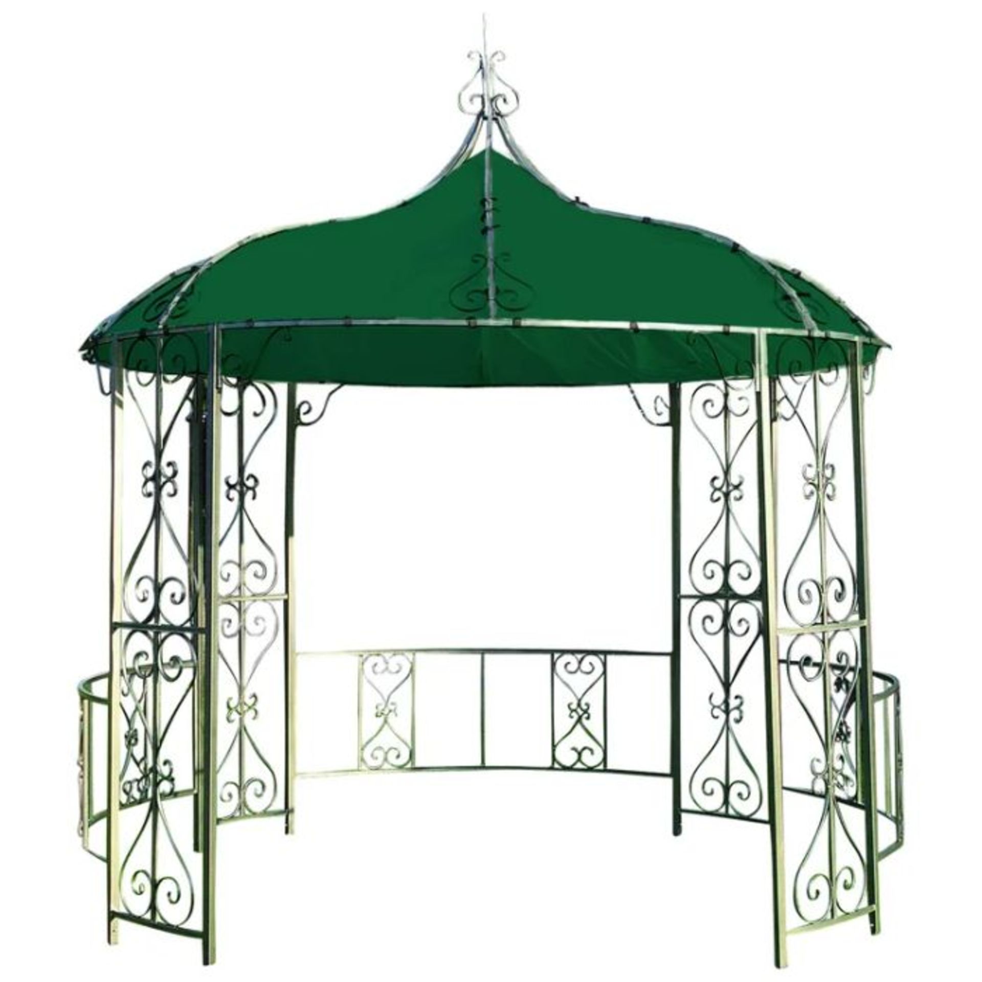 Dakota Fields,Replacement roof for Burma Gazebo (GREEN) (0.2cm H X 320cm W X 320cm D) RRP -£107.