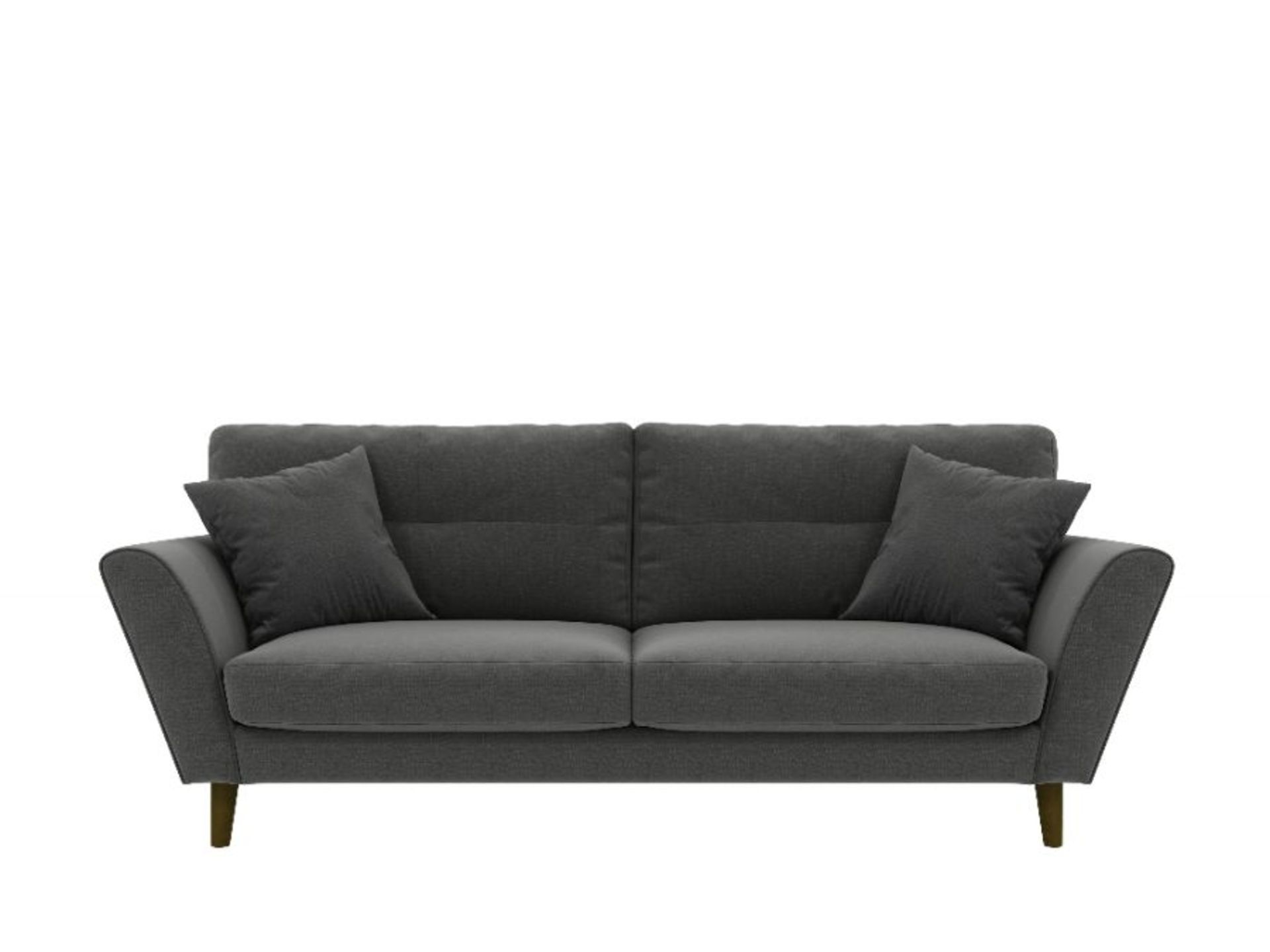 EX SHOWROOM HAILLE MARSEILLE BLACK 3 SEATER AND 2