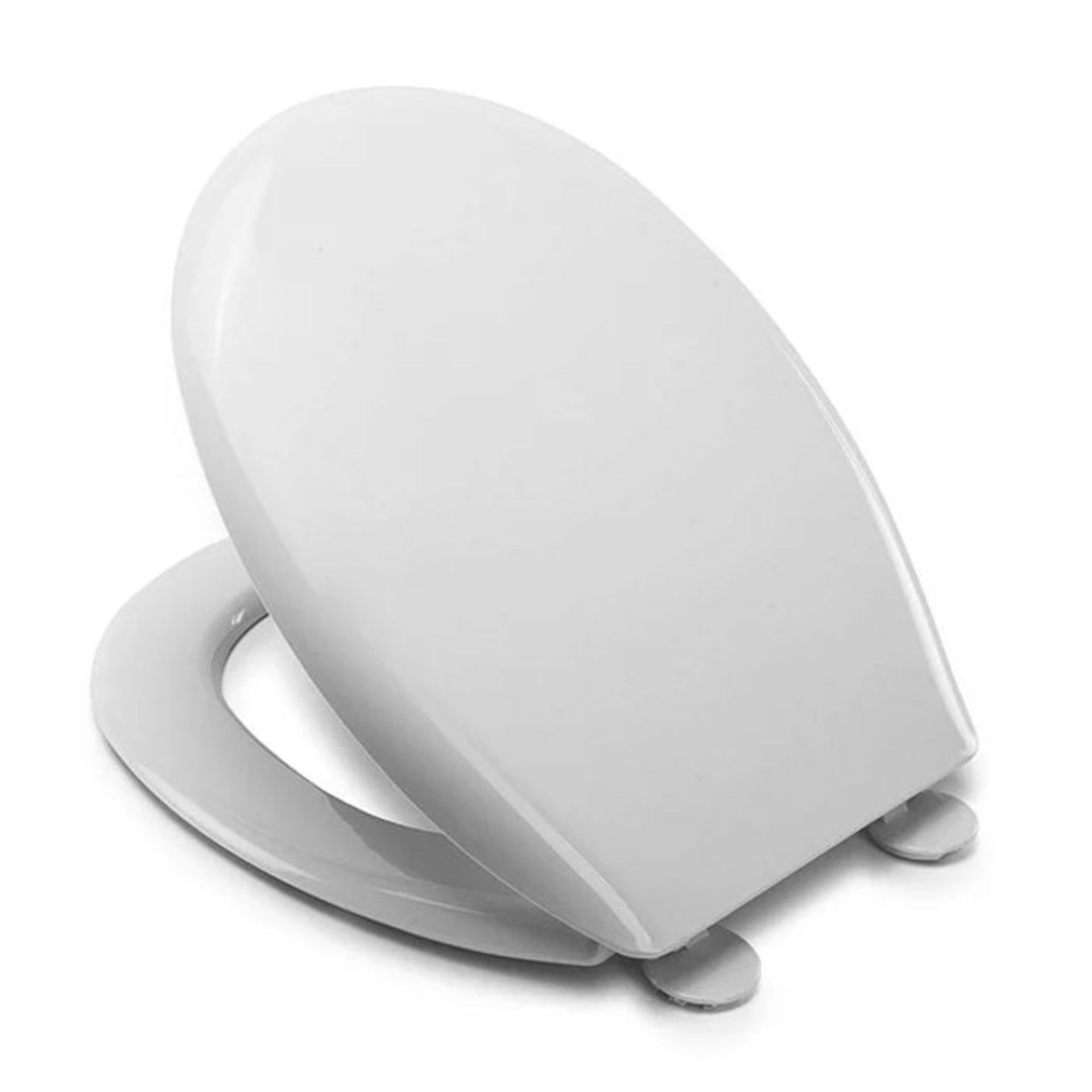 Croydex, Round Standard Toilet Seat (WHITE FINISH) - RRP £34.95(BBFY3690 - 29538/47)