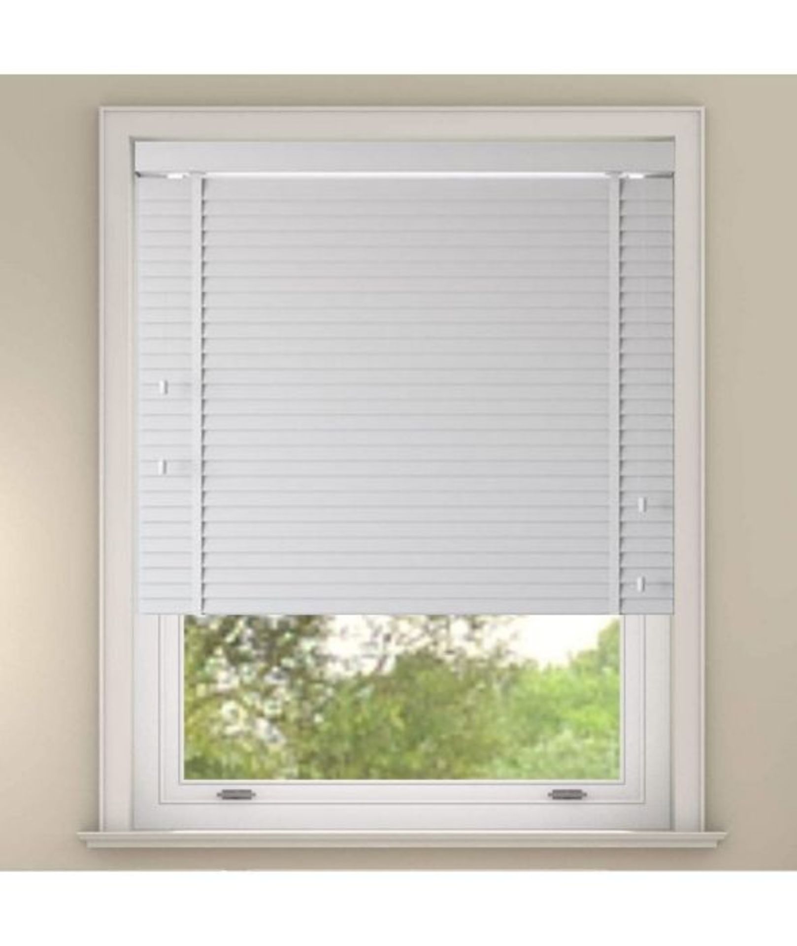 New Edge Blinds , Room Darkening Venetian Blind (WHITE) (75X130CM) (DSDB1402 - 29359/25)