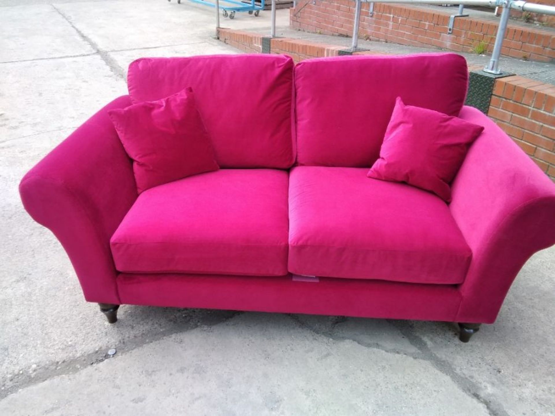 EMMMA STELLA RUBY 2 SEATER SOFA (CAV947)