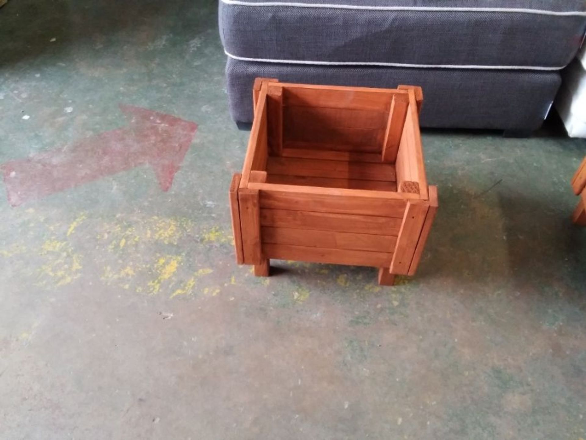 WOODEN PLANTER