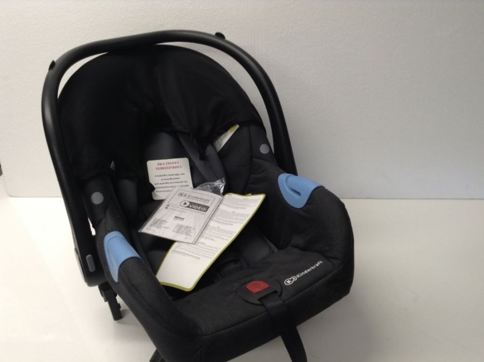 KinderKraft Car Seat Group 0 Dark Grey - RRP £80.9