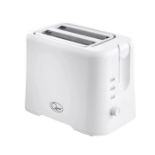 Quest, 2-Slice Toaster (WHITE) (17cm H X 24cm W X 14.5cm D) - RRP £18.99 (QUST1009 - 29496/10)