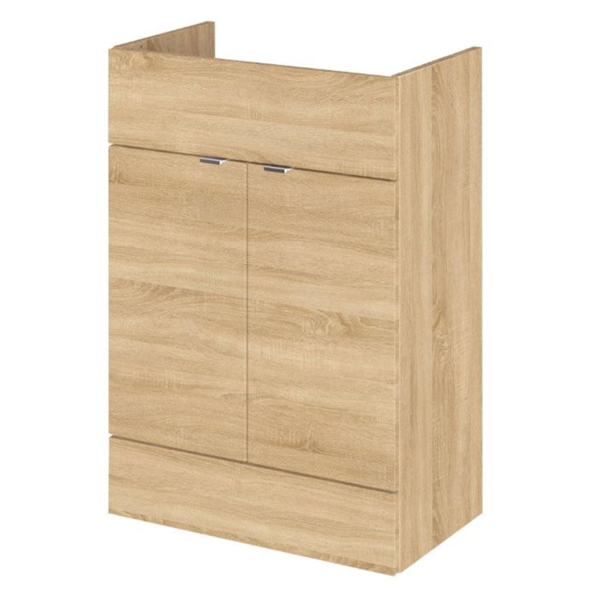 Hudson Reed,60cm Free-standing Vanity Unit Base (NO SINK) RRP -£251.99 (28157/1 -REQ2487)