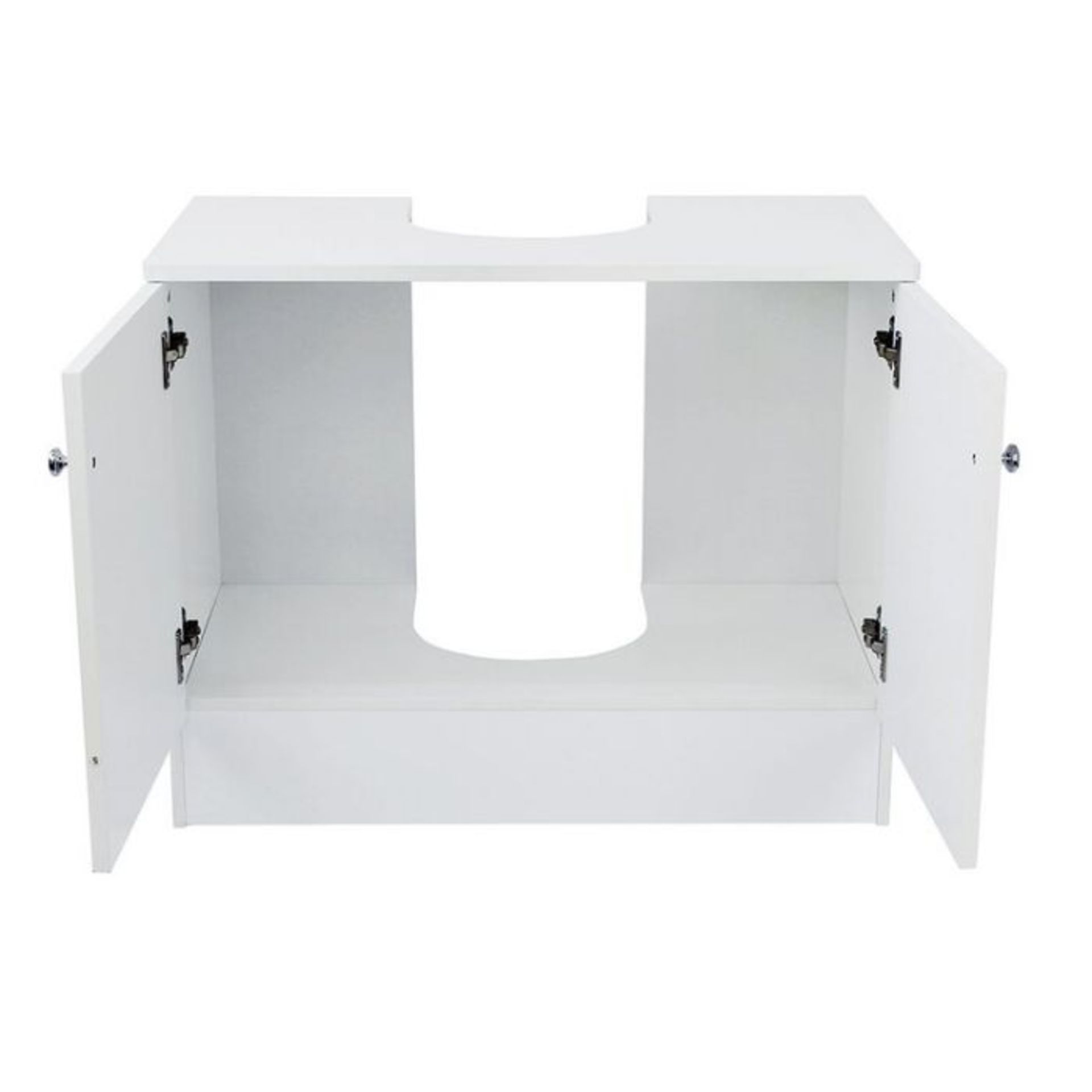 17 Stories, Keele 70Cm Single White Vanity Unit Ba