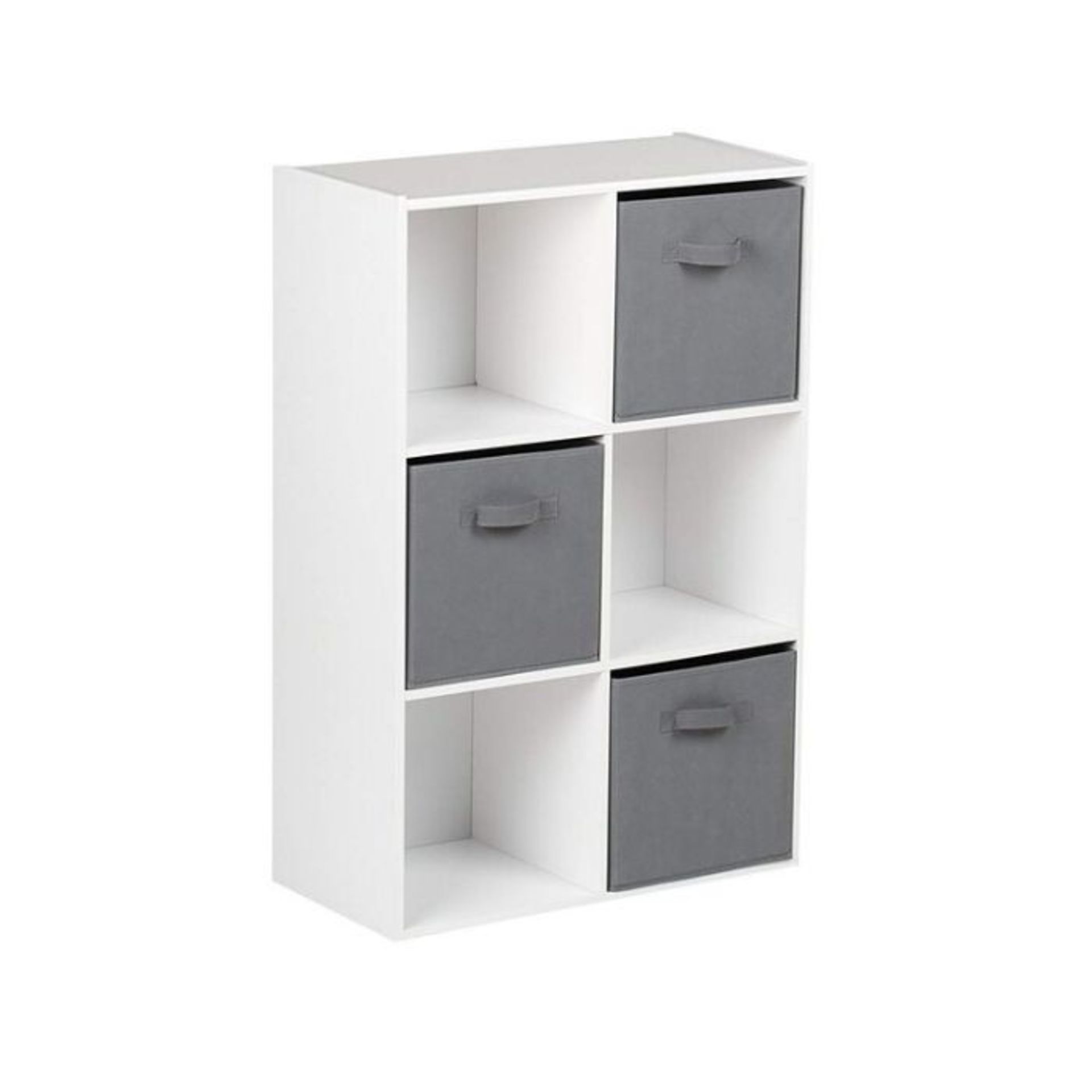 17 Stories,Seidman Bookcase(EULJ1122) White/Grey R