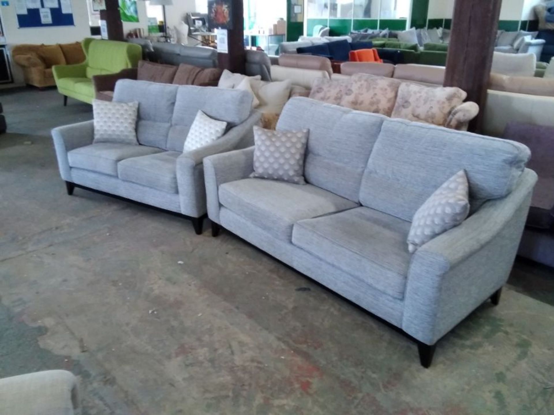GREY FABRIC 3 SEATER AND 2 SEATER (TROO2984-WO1334