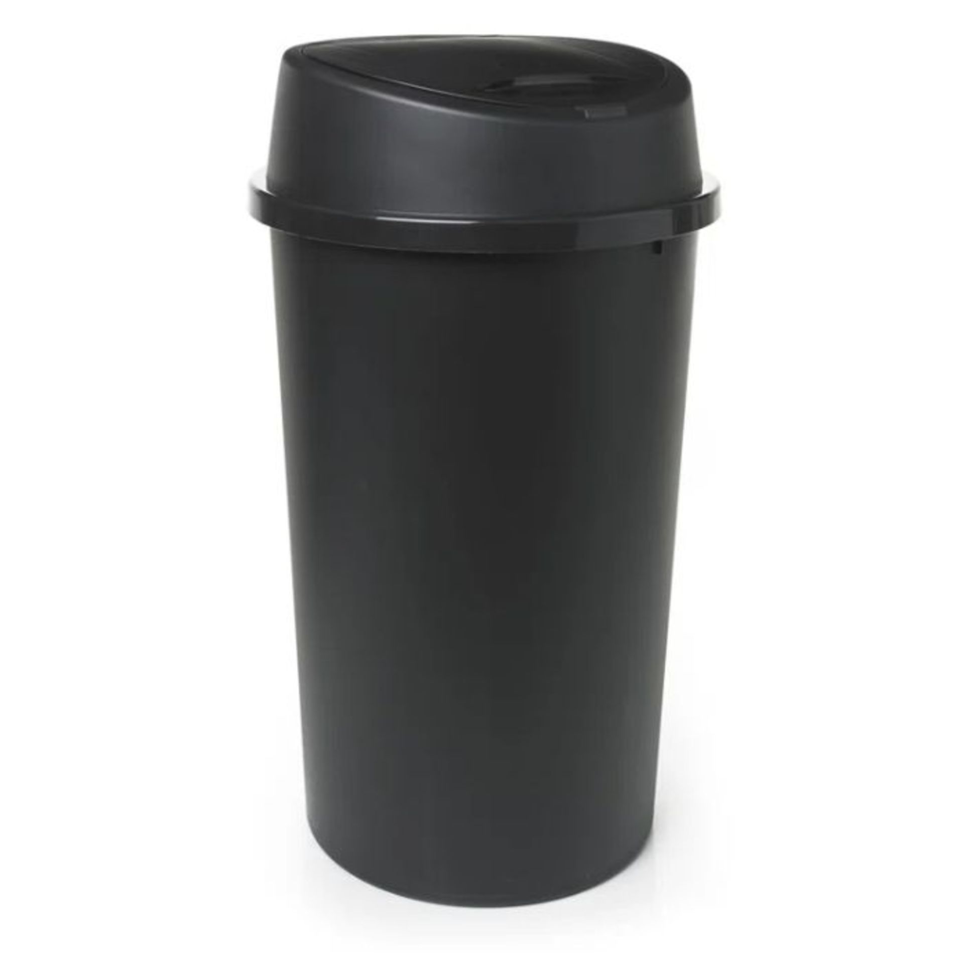 Total Bins UK, 50 Liter Touch Top Waste Bin (BLACK FINISH) - RRP £19.95 (JTAL1002 - 29356/29)