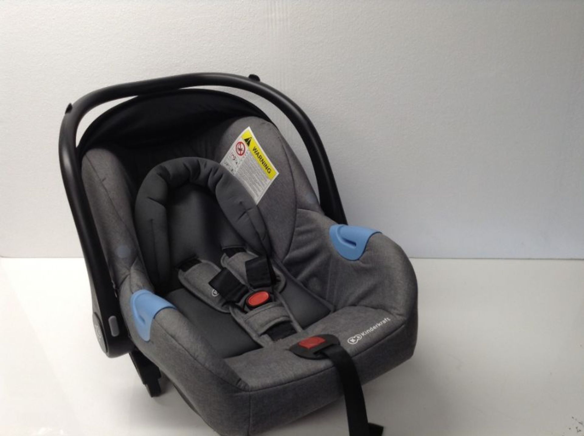 KinderKraft Car Seat Group 0 Light Grey - RRP £80.