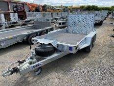 Unused Ifor Williams GH1054 Ramp Twin Axle Trailer, Paperwork & Keys Included, Bed size 3.04m x 1.