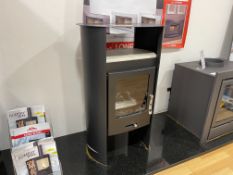Ex-Display Bronpi Wood Heating Stove, Approximately 560 x 350 x 900mm RRP: £999.00 Inc VAT, Lot