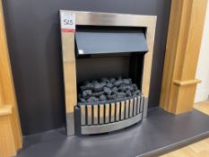 Ex-Display Dimplex Delius Inset Opti Flame Electric Fire, Approximately 520 x 180 x 615mm RRP: £