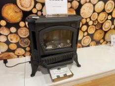 Ex-Display Broseley Winchester Electric Stove, Approximately 590 x 250 x 620mm RRP: £ 1129.00 Inc
