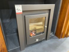 Ex-Display Bronpi Bristol Inset Wood Heating Stove, Approximately 400 x 350 x 600 RRP: £ 450.00