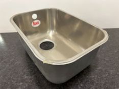 Teka Fregadero BE Stainless Steel Sink, 280 x 400 x 180mm, Lot Location: Ground Floor