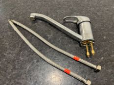 USED Single Lever Chrome Mixer Tap, Lot Location: Ground Floor
