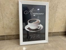 SHH Interiors Coffee Themed Wall Art, 480 x 680mm, Lot Location: Ground Floor