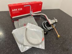 Teka Ark 398 Dual Lever Tap, Chrome, with Box, Lot Location: Ground Floor