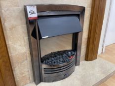 Ex-Display Dimplex Adagio Inset Opti Flame Electric Fire, Approximately 520 x 180 x 635mm RRP: £