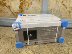 Boxed Caple Leesti 600 Granite Inset/Undermount Sink 457 x 533mm, Lot Location: Showroom. Please