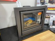 Ex-Display Bronpi Kenia 60 Wood Heating Stove, Approximately 690 x 460 x 600 RRP: £325.00 Inc VAT,