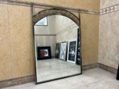 Rustic Effect Steel Frame Mirror, 760 x 1100mm, Lot Location: Ground Floor