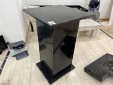 Bespoke Glittered Granite Poseur Table, 700 x 700 x 1000mm, Note: Separate Items as Unattached.