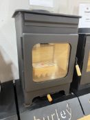 Ex-Display Burley Hollywell Wood Heating Stove, Approximately 470 x 400 x 680mm RRP: £1140.00 Inc
