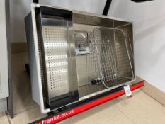 Ex-Display Franke TLX 110-70/42 Stainless Steel Sink with Rack, 600 x 440 x 170mm, Lot Location:
