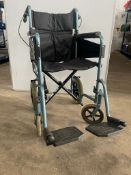 Days Escape Lite Wheelchair. Lightweight Aluminium Folding Frame, 500 x 1000 x 1000mm approx